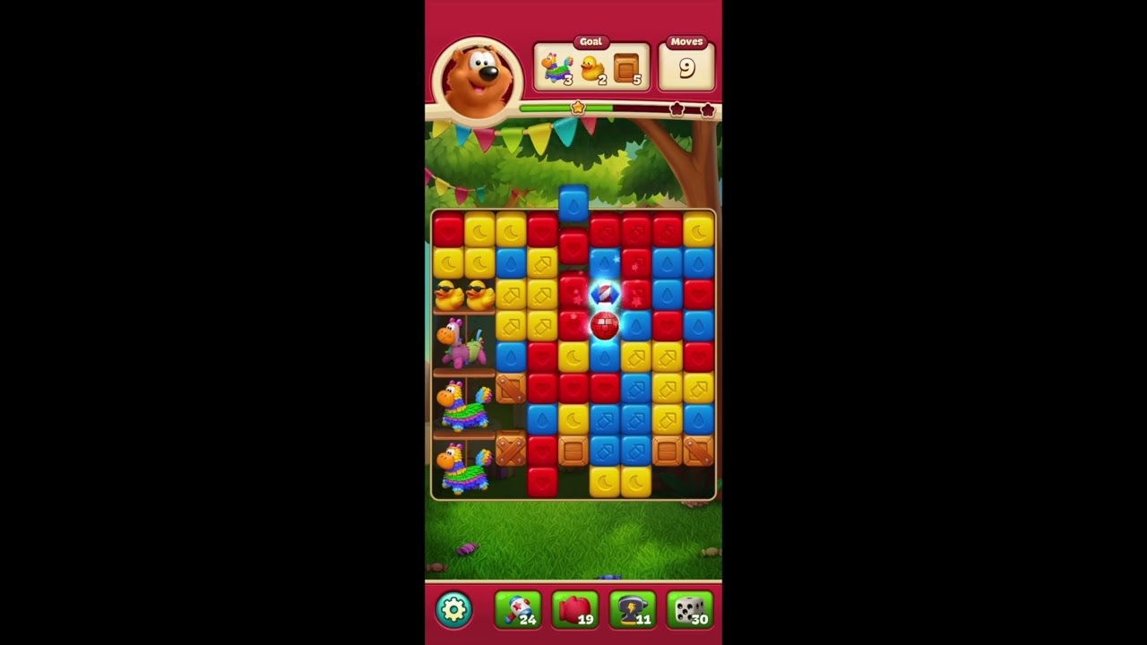 Toon Blast Level 205 Walkthrough