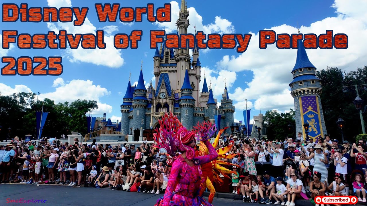 Disney World Festival of Fantasy Parade 2025