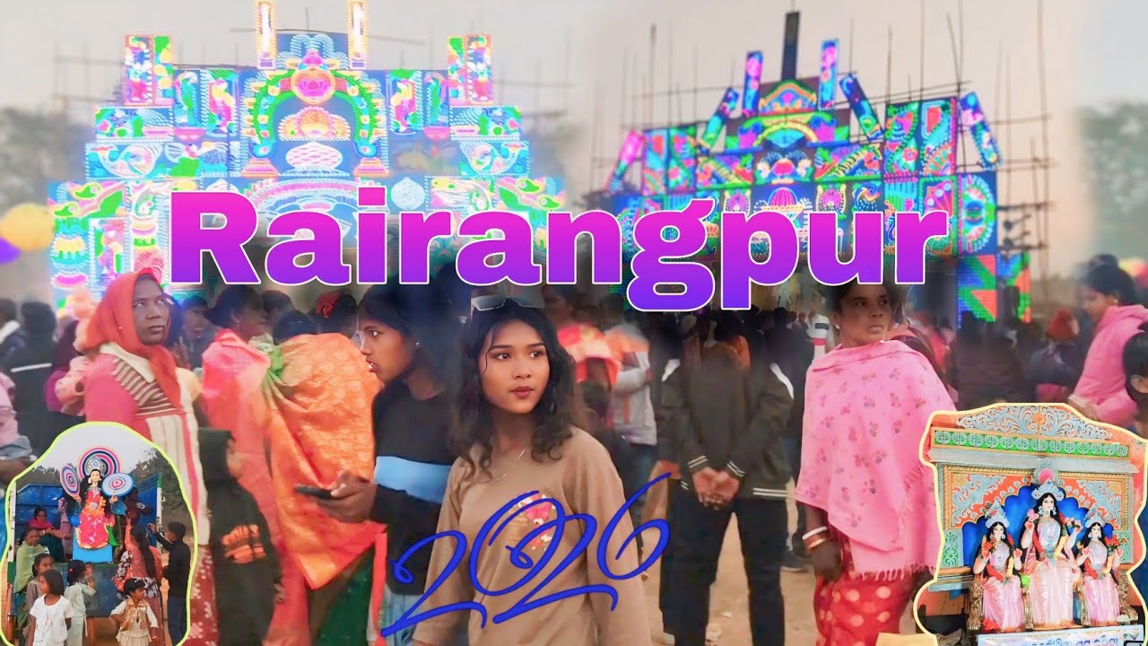 Rairangpur Tusu Mela 2026 Mayurbhanj Odisha India 19 JAN