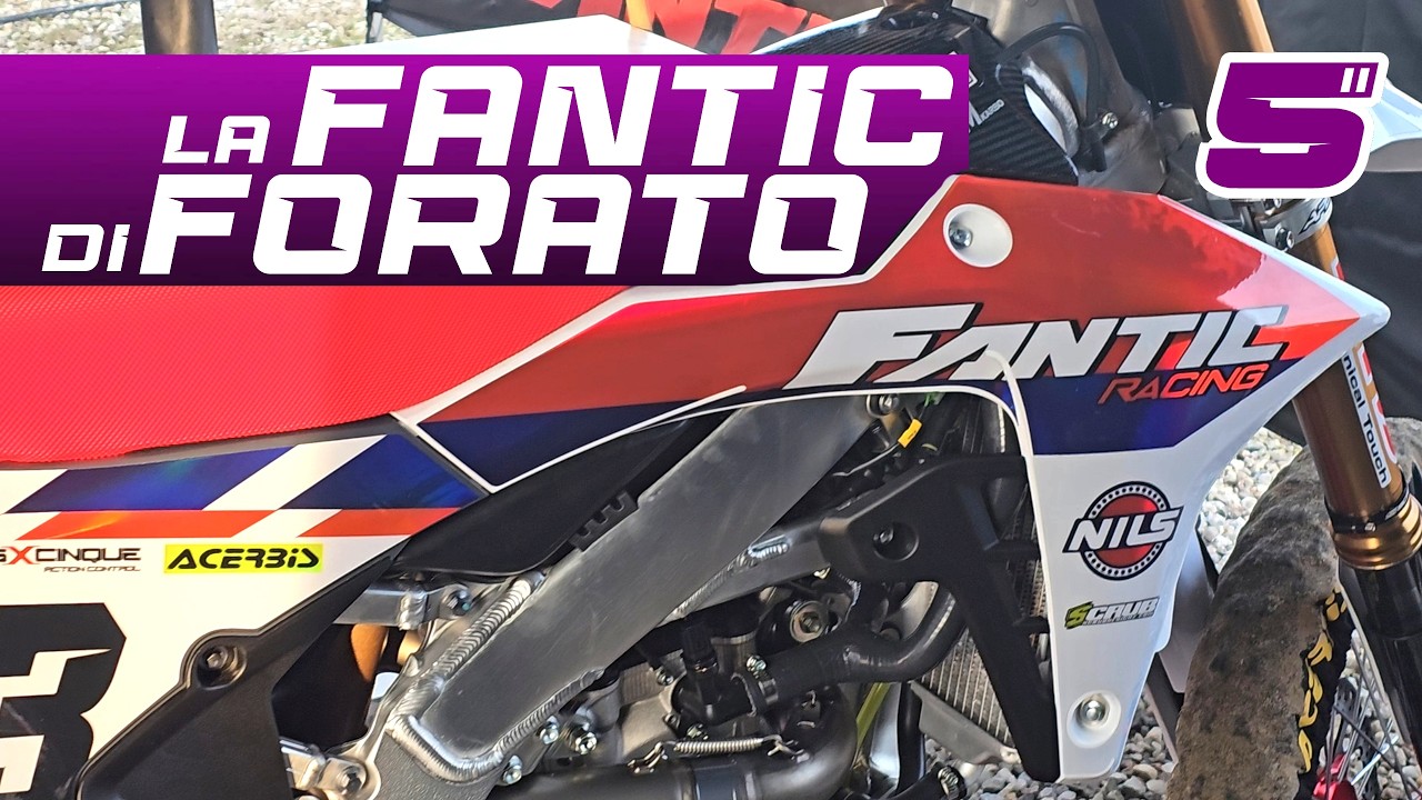 La FANTIC MXGP di ALBERTO FORATO raccontata da DAVIDE GUARNERI