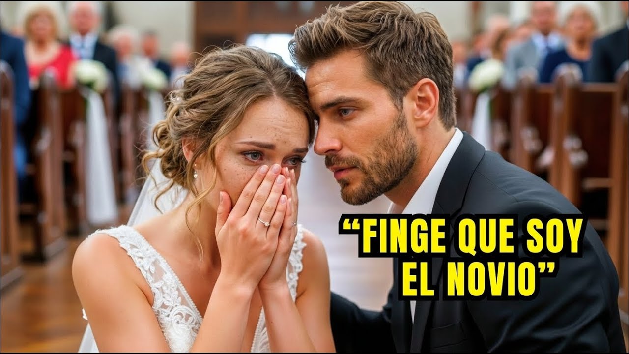 ABANDONADA EN EL ALTAR, SU JEFE MULTIMILLONARIO DIJO: &ldquo;FINGE QUE SOY EL NOVIO&rdquo;