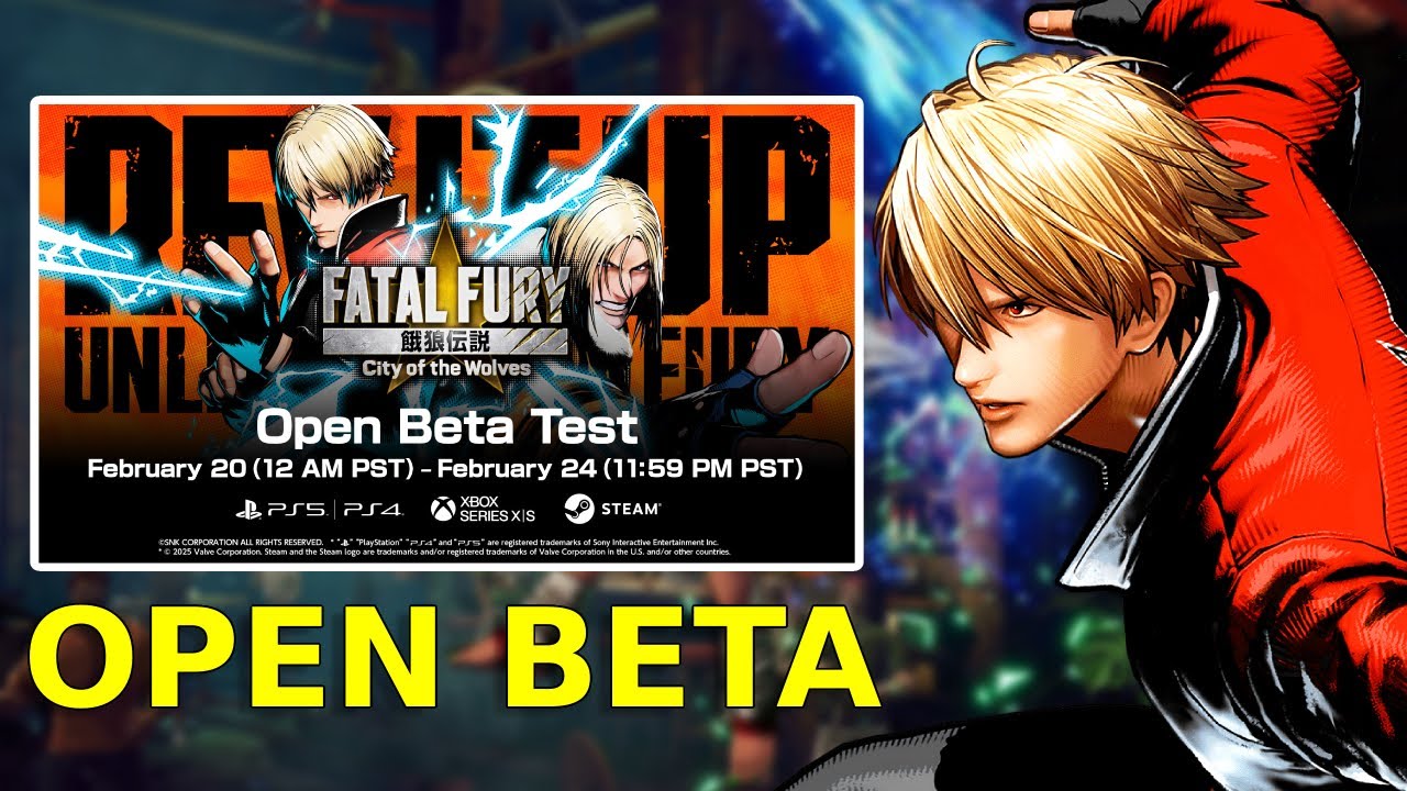 Fatal Fury COTW Open Beta Test! Dates, Times, and More