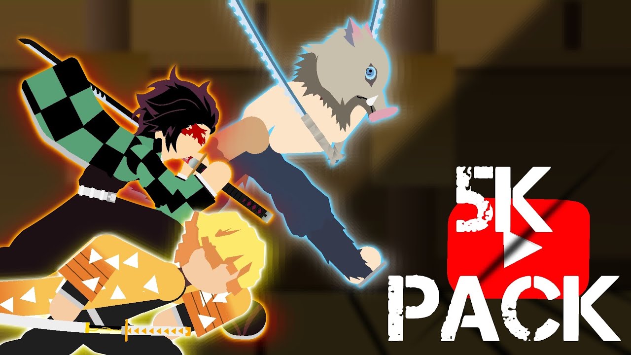 pack 5k subs || Stick nodes