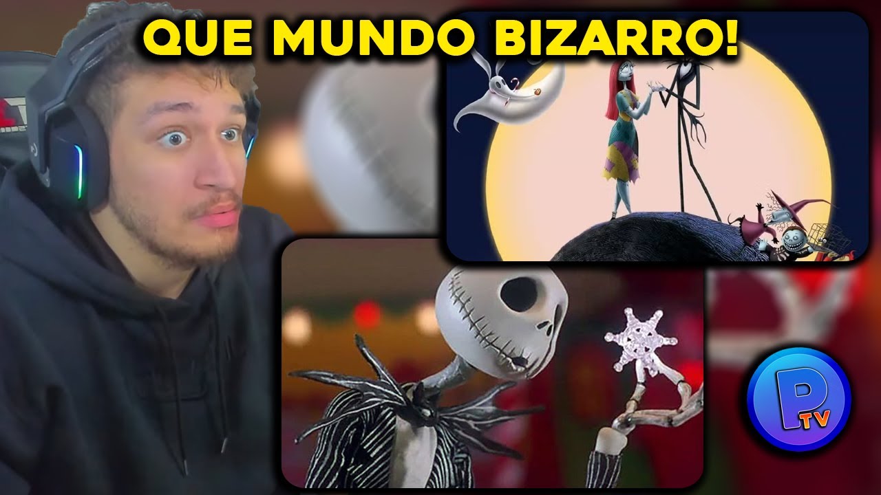 O HALLOWEEN ESTÁ DIFERENTE! | O ESTRANHO MUNDO DE JACK REACT