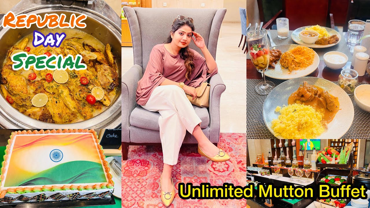 Unlimited Mutton Buffet✨Republic Day Special Buffet🇮🇳Pride Plaza Kolkata 