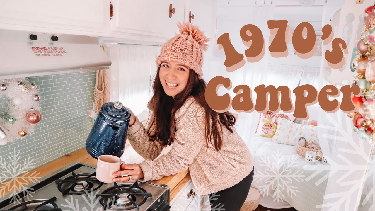 A CHRISTMAS TOUR OF MY REMODELED 1970S CAMPER