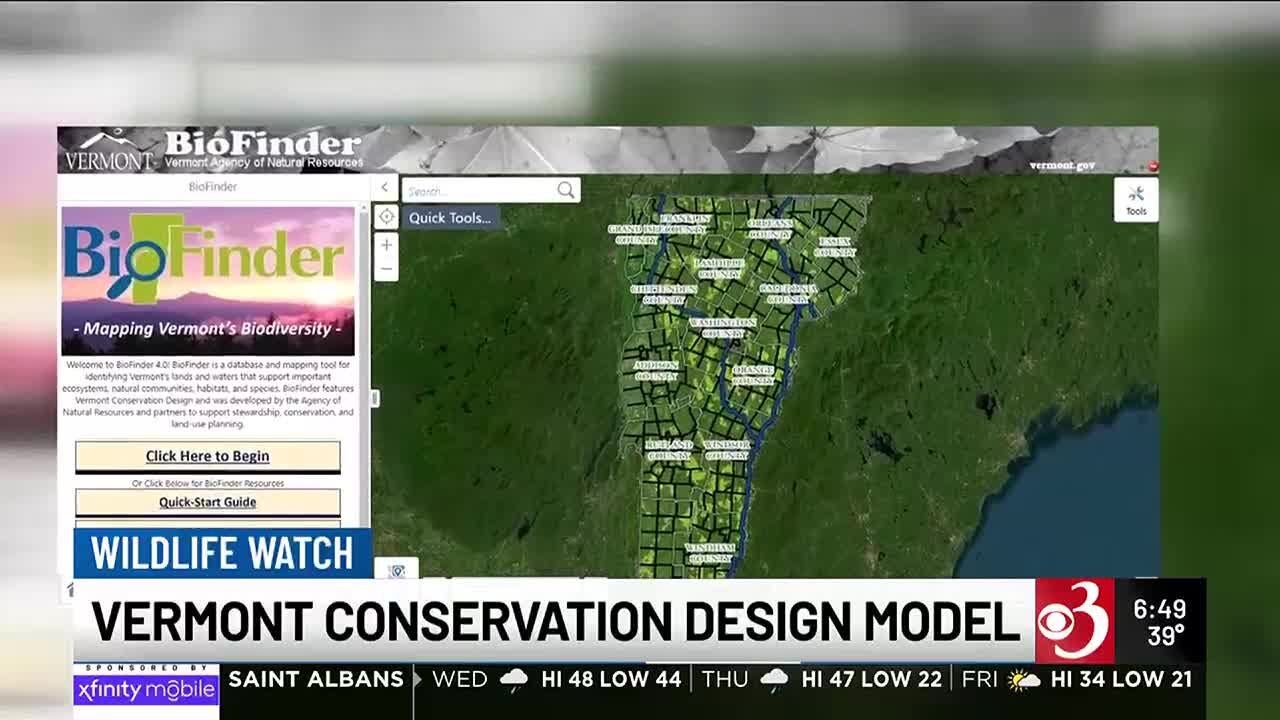 Online tool identifies Vermont land conservation goals