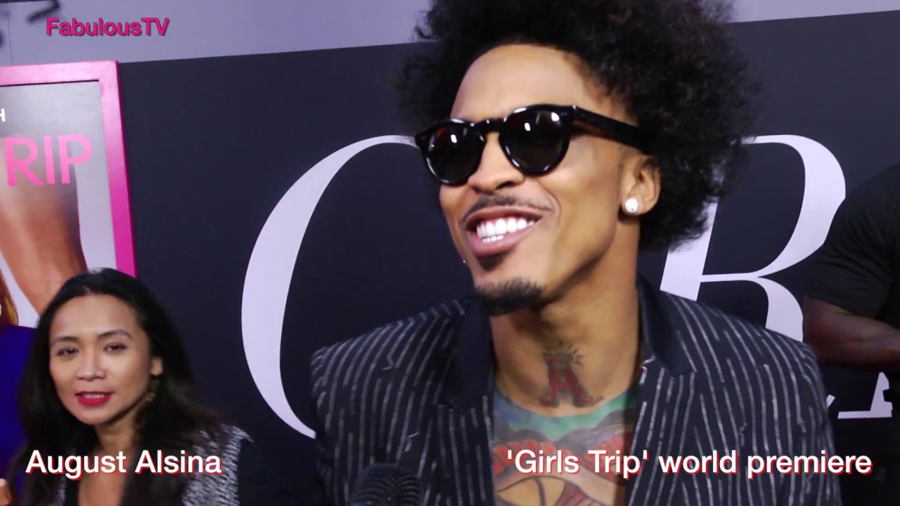 August Alsina at the GIRLS TRIP premiere  on FaTV