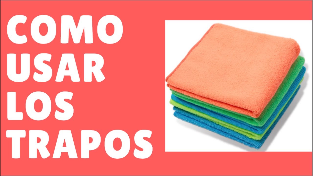 CURSO DE LIMPIEZA DEL HOGAR  Y SERVICIO DOMESTICO * Los Trapos de limpieza