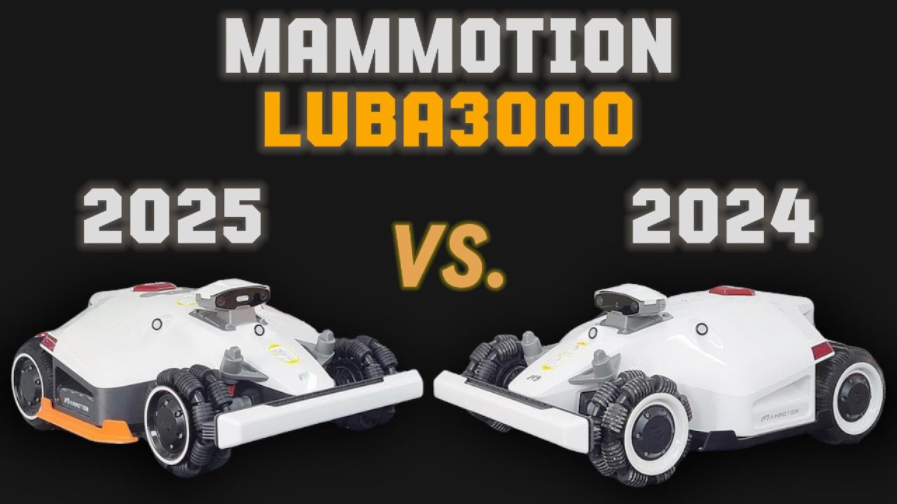 Por&oacute;wnanie Mammotion LUBA 2 3000X 2025 vs. LUBA 2 3000 2024