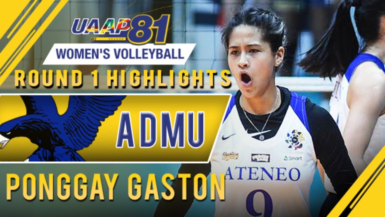 Best of Ponggay Gaston | ADMU | UAAP 81 WV