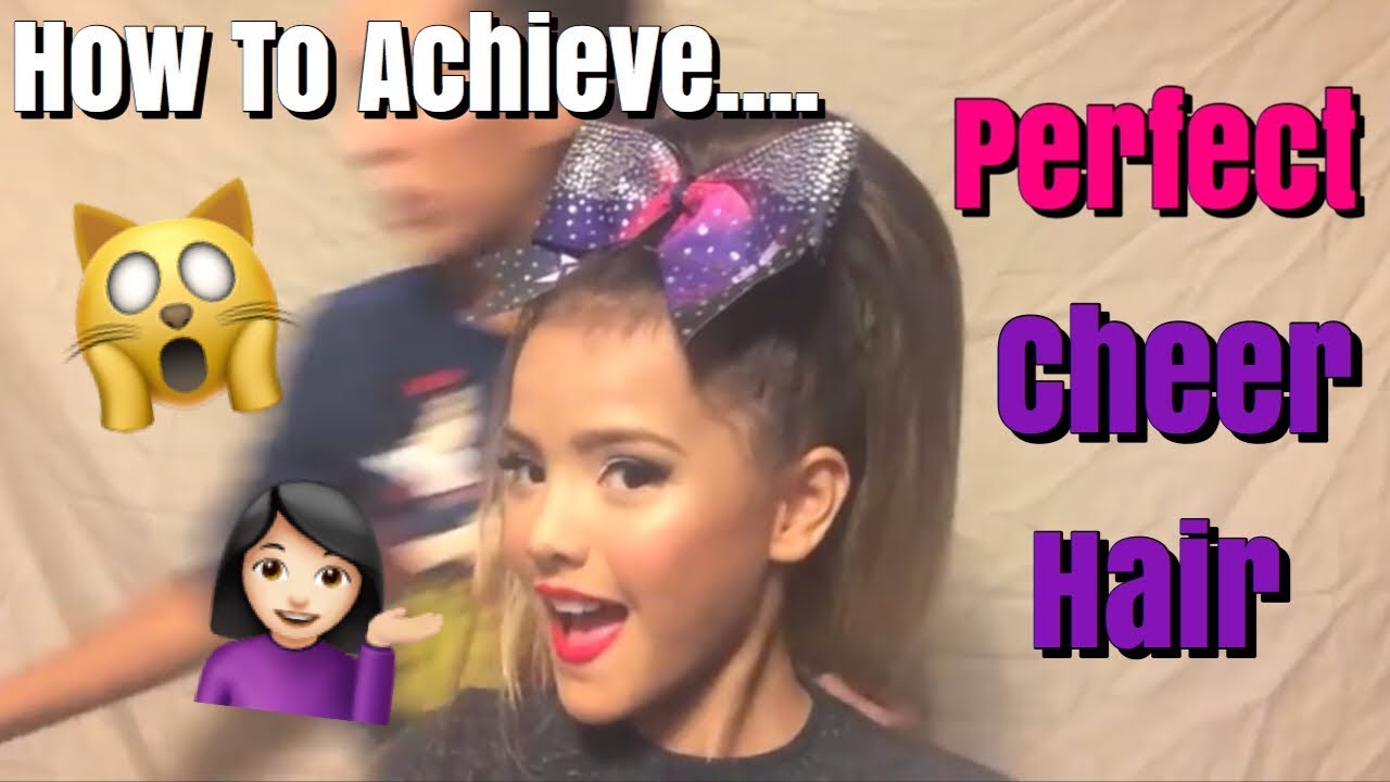 Cheer Hair Tutorial
