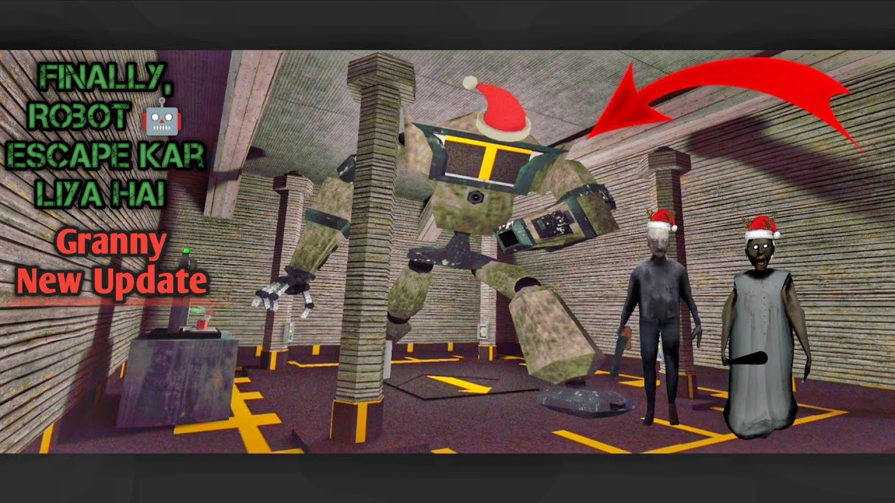 Granny Chapter 1, New Robot Escape,  Ne Horror game play 