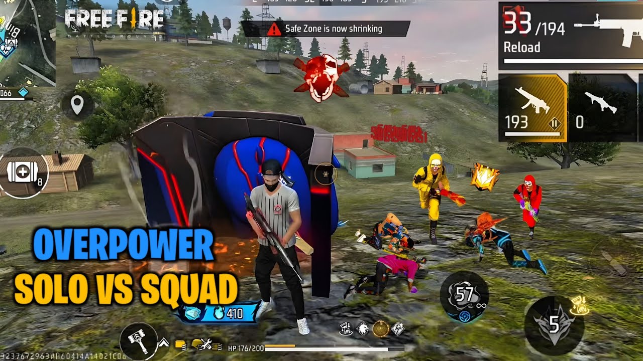 Squad wipe in 10 seconds