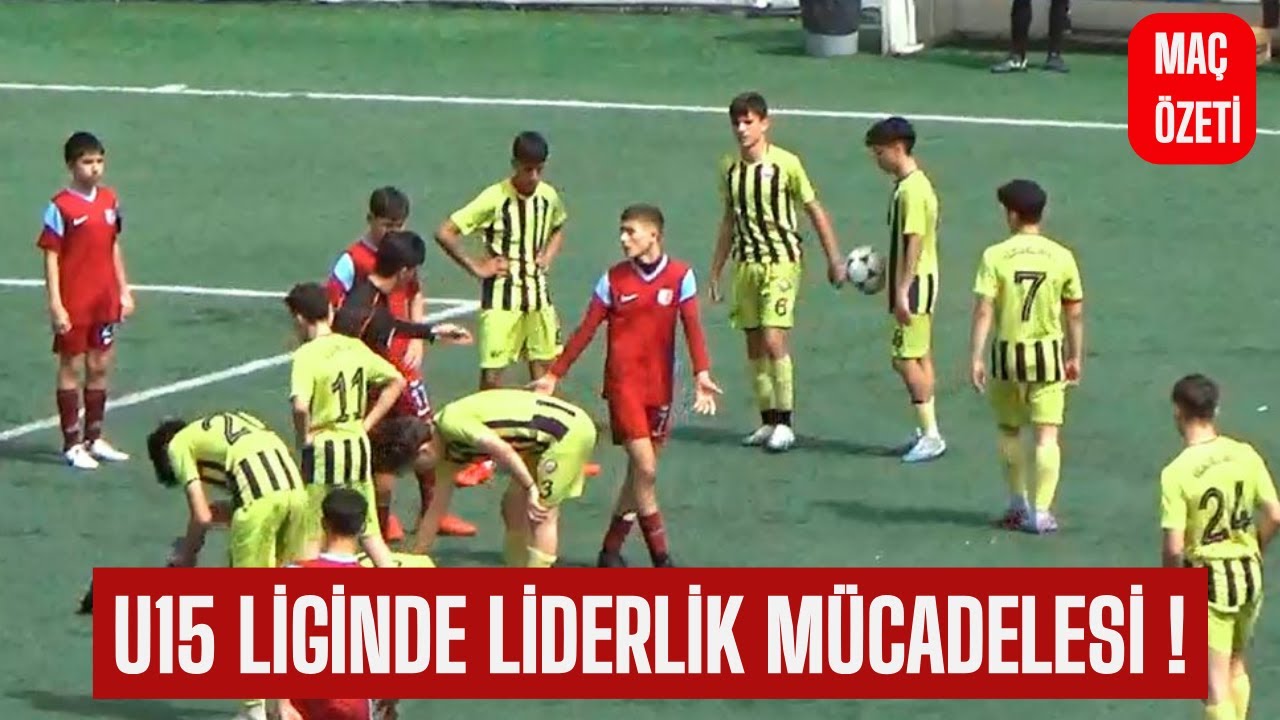 U15 LİGİNDE LİDERLİK MÜCADELESİ / KÜÇÜKÇEKMECE SİNOPSPOR - İSTANBUL TRABZON MAÇ ÖZETİ