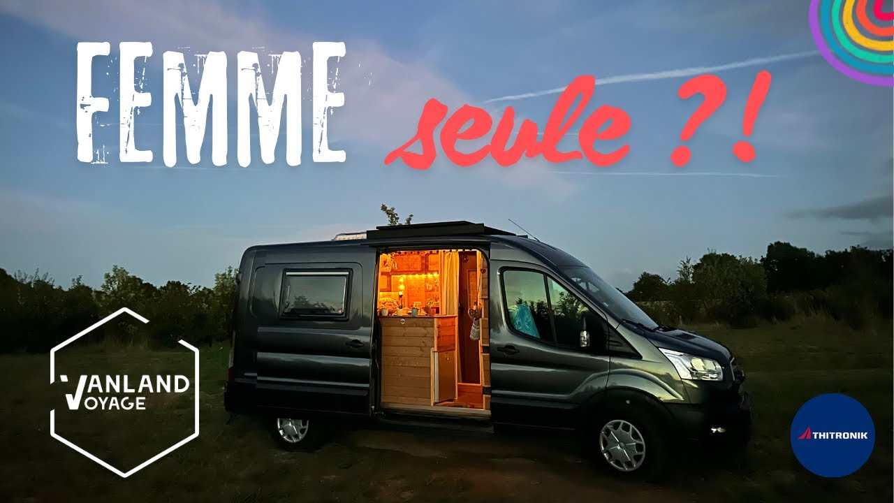 SECURITE en VAN ‼️ (en tant que FEMME) - Alarme Thitronik 🚨 