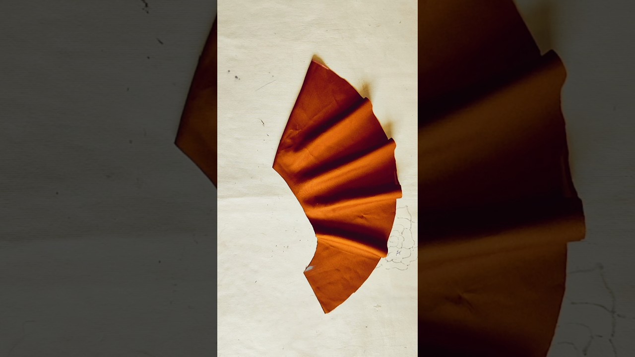 Umbrella Sleeves cutting #shorts #ytshorts #umbrellasleevescutting