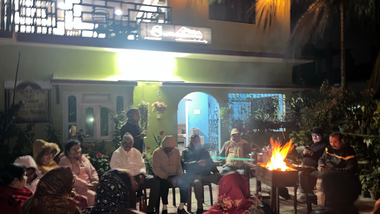 Cyprus homestay ma Aju guest harulai lunch serve grdai mo 