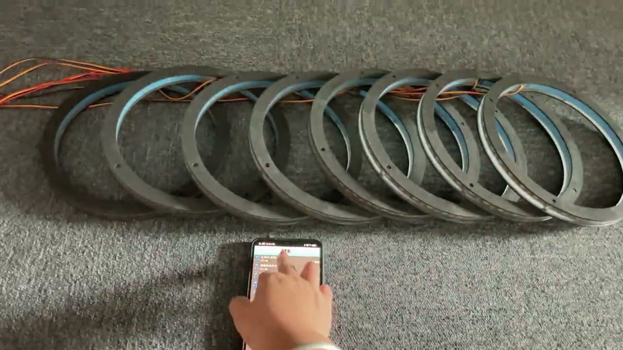 SPEAKER RING LIGHTS, WITH BLUETOOTH/RF REMOTE CONTROLLER