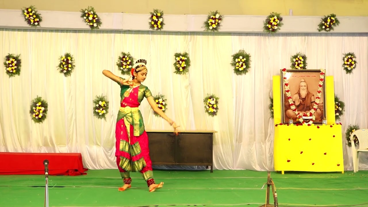 Dance performance by Aasisha on the occasion of Guru Poornima.