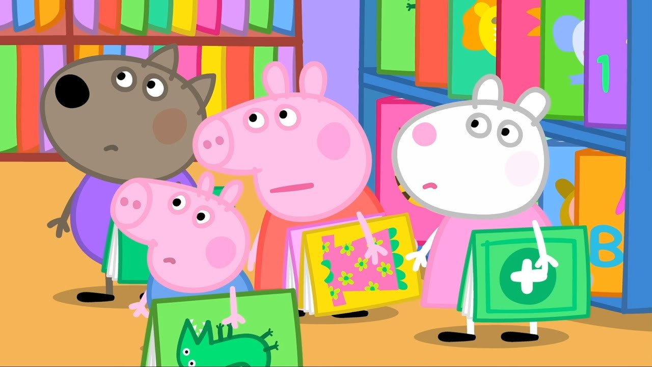 Peppa Pig Nederlands | Bibliotheek | Tekenfilms voor kinderen