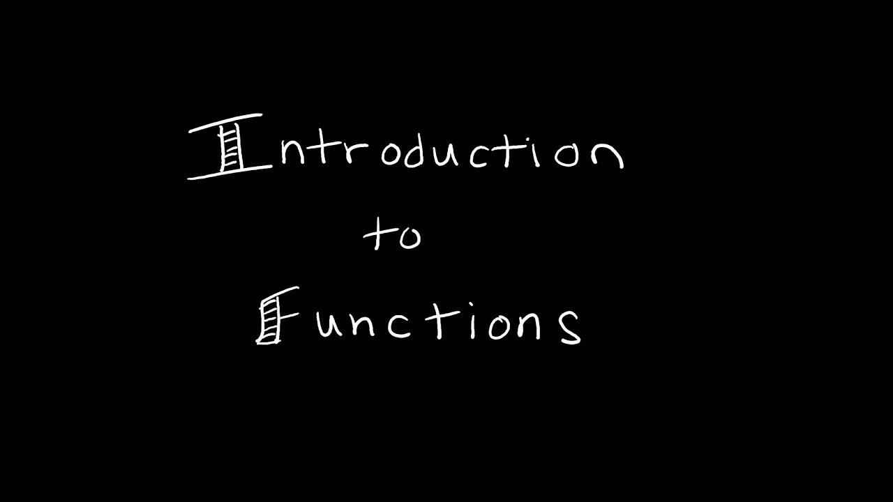 Discrete Math 2.3.1 Introduction to Functions