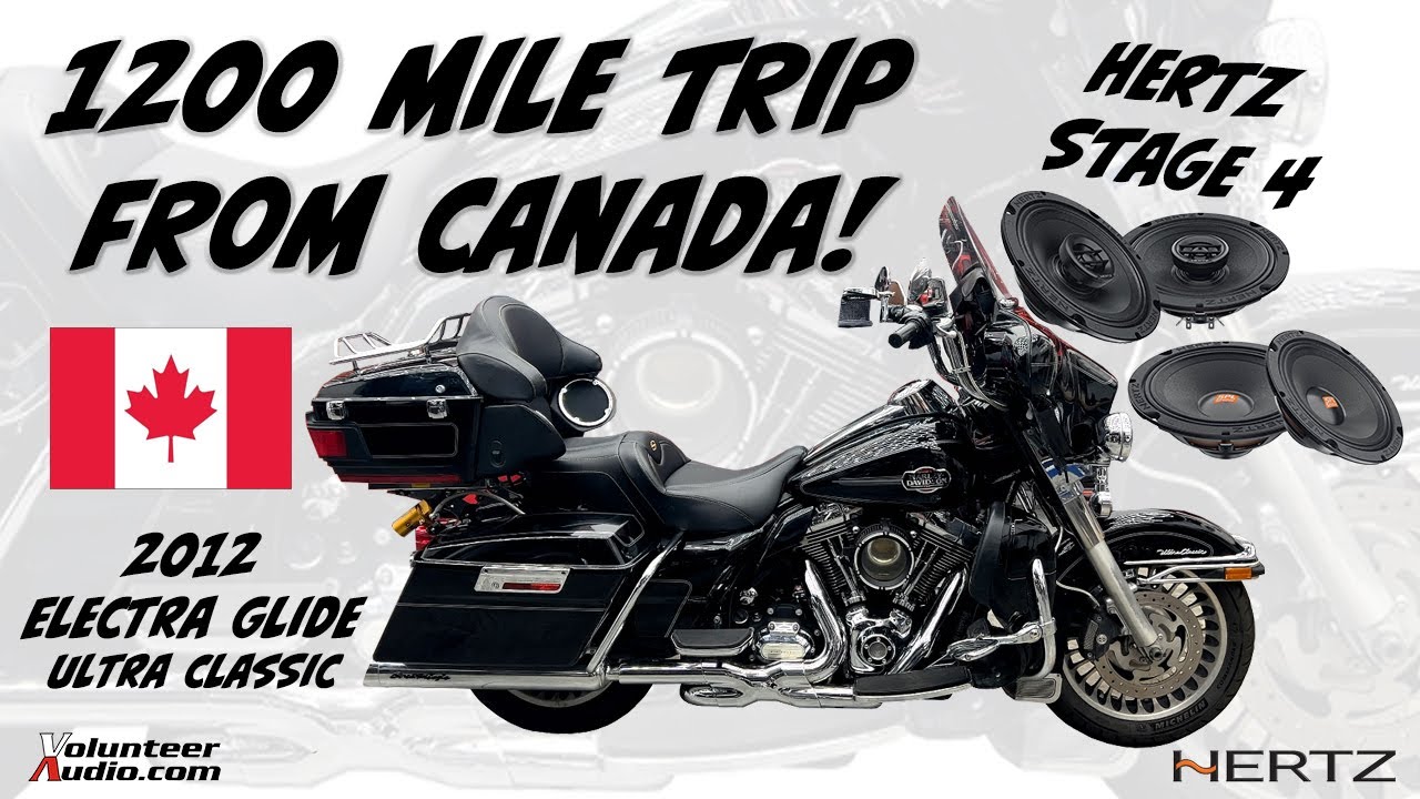 Серж приехал из Канады за обновлением Hertz Stage 4 для своего Harley Electra Glide Ultra Classic...