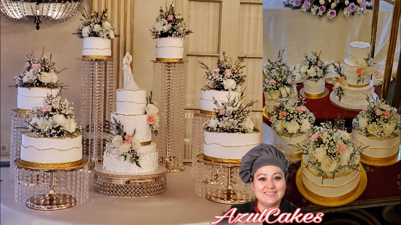 Instalación de Pastel De Bodas