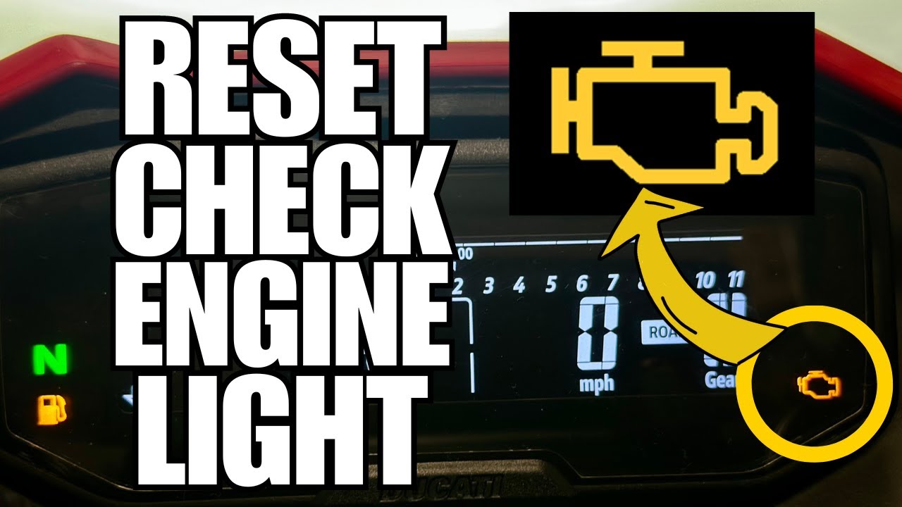 How To Reset Your Check Engine Light: Ducati Hypermotard 698 Mono