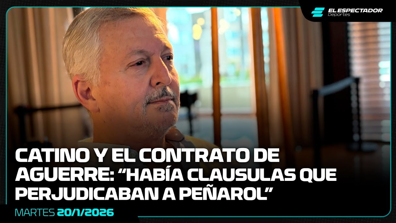 RODOLFO CATINO Y EL NUEVO CONTRATO DE WASHINGTON AGUERRE