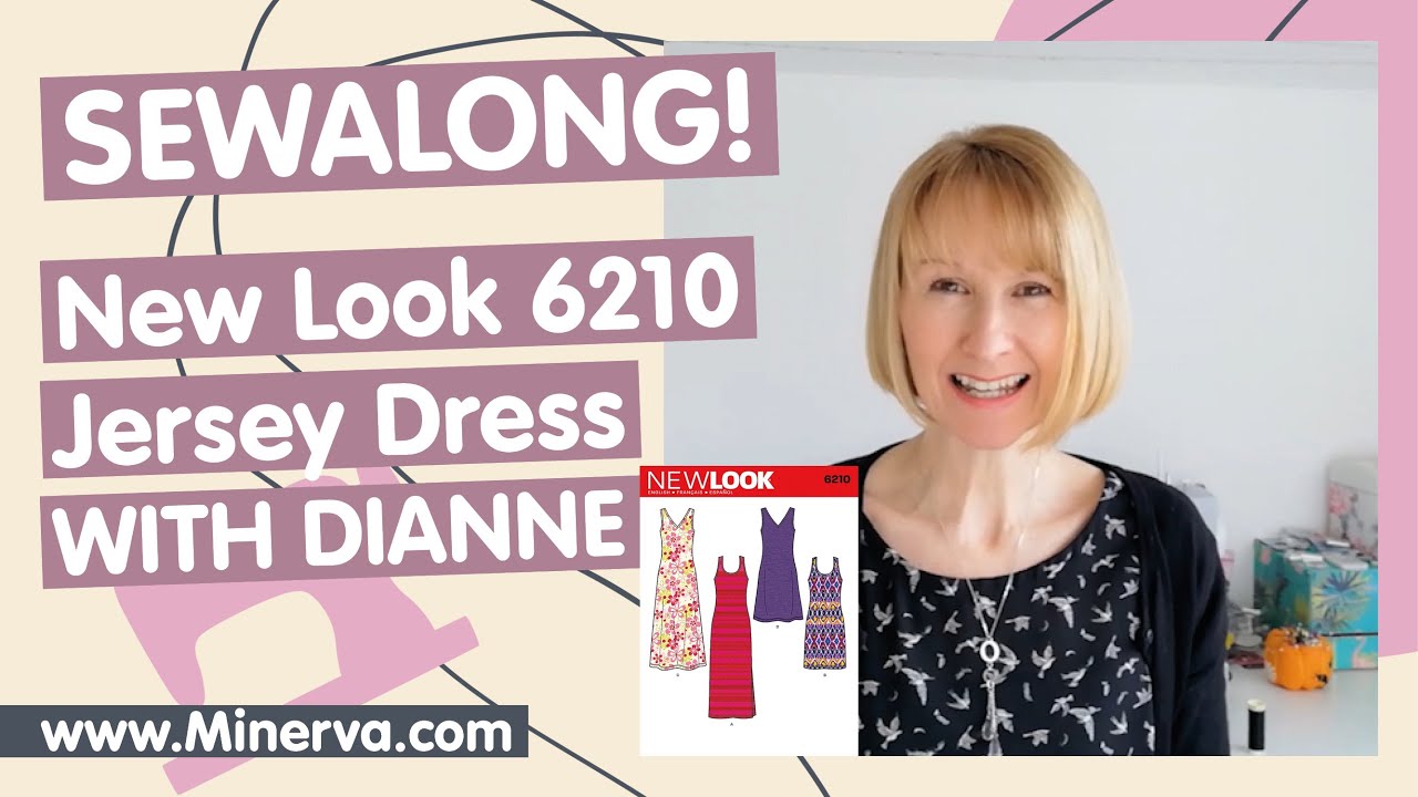Minerva Sew-Along - New Look 6210 Jersey Dress