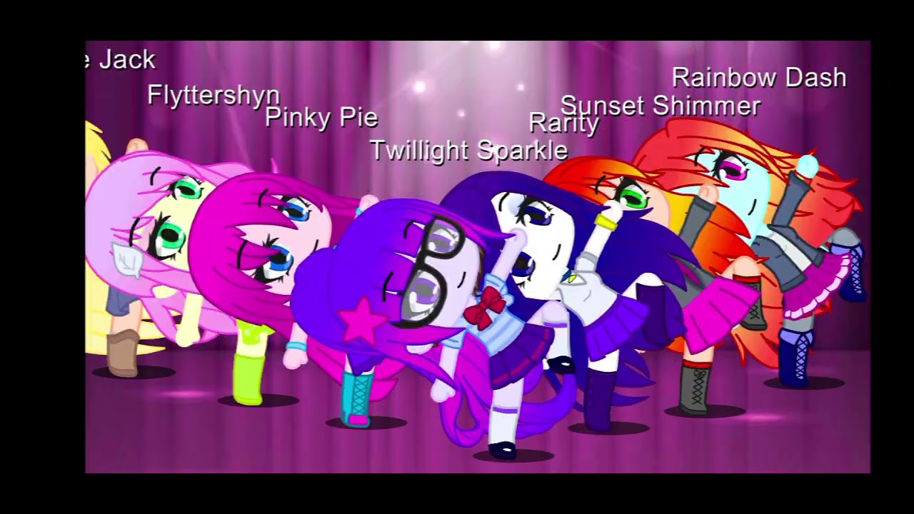 { THE BLACKPINK } My Little Pony Equestria Girls #GachaClub