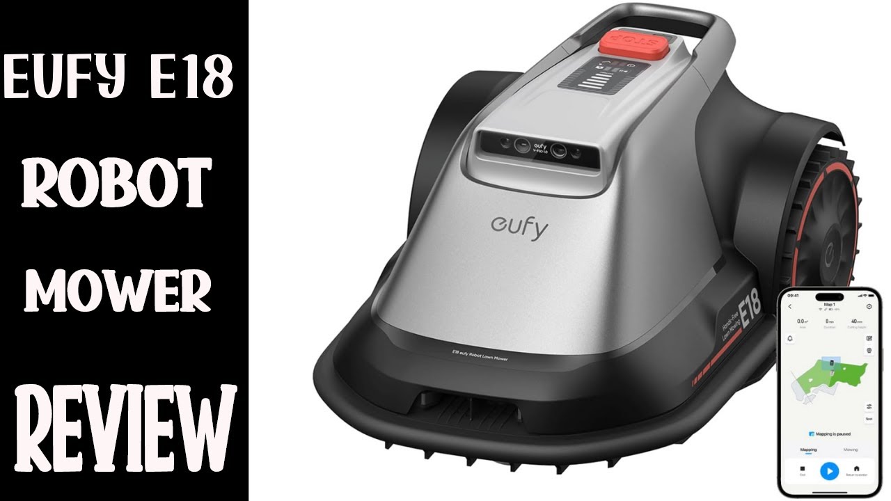 eufy E18 Robot Lawn Mower Review - No wires No RTK needed