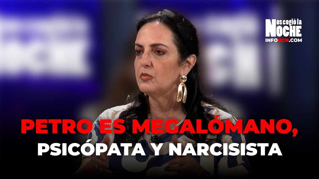 Petro es Megalómano, Psicópata y Narcisista: María Fernanda Cabal