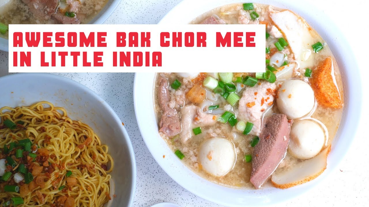 Jin Xi Lai (Mui Siong) Minced Meat Noodles - Bak Chor Mee in Little India??