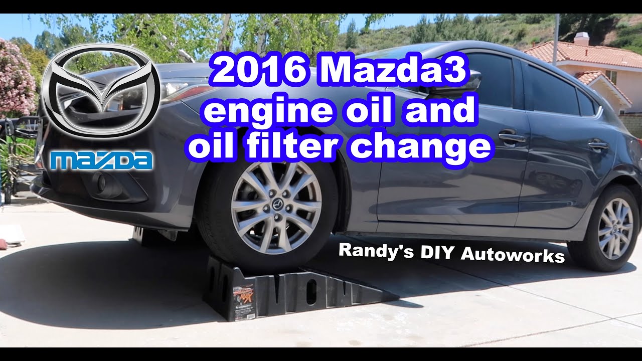 2016 Mazda3 - oil change (DIY 41)