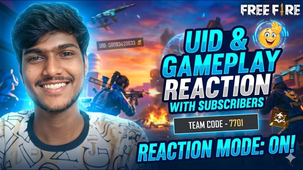 🔴Anshu Gaming: दम है तो मुझे हराकर दिखाओ! 🔥 | LIVE TEAM CODE & UID REACTION