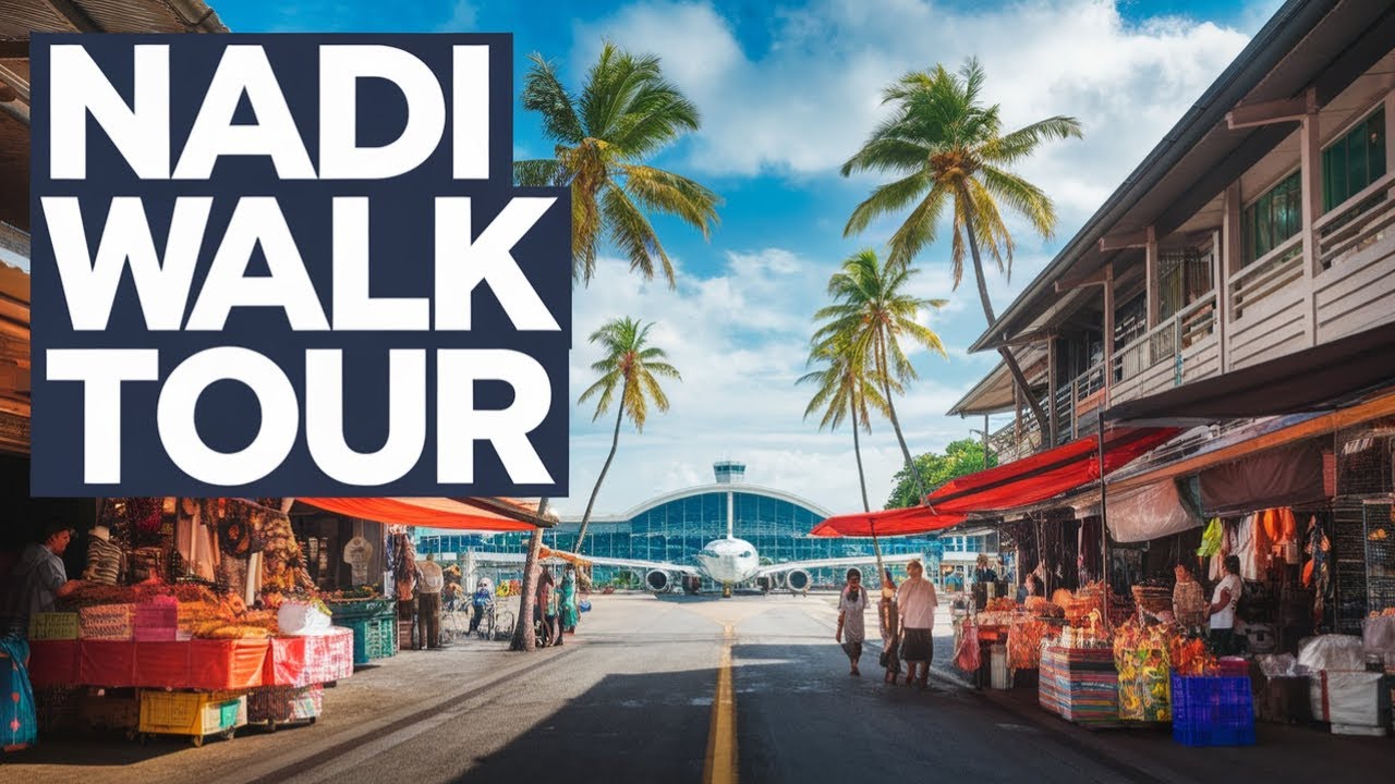 Nadi Walking Tour | Explore The Market, Handicrafts Centre and Sri Siva Subramaniya Temple, Fiji