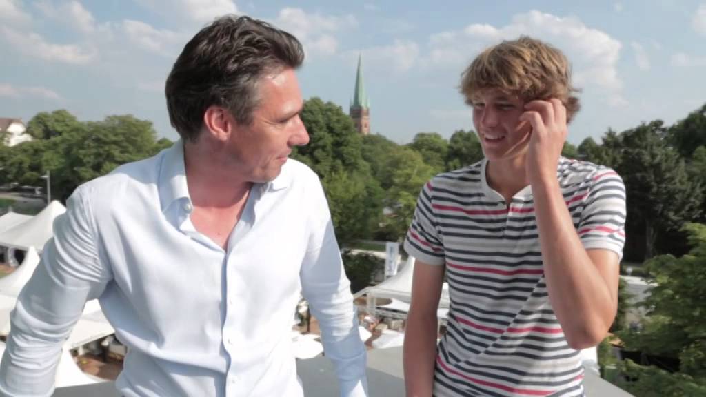 bet-at-home Open 2014: Michael Stich meets Alexander Zverev