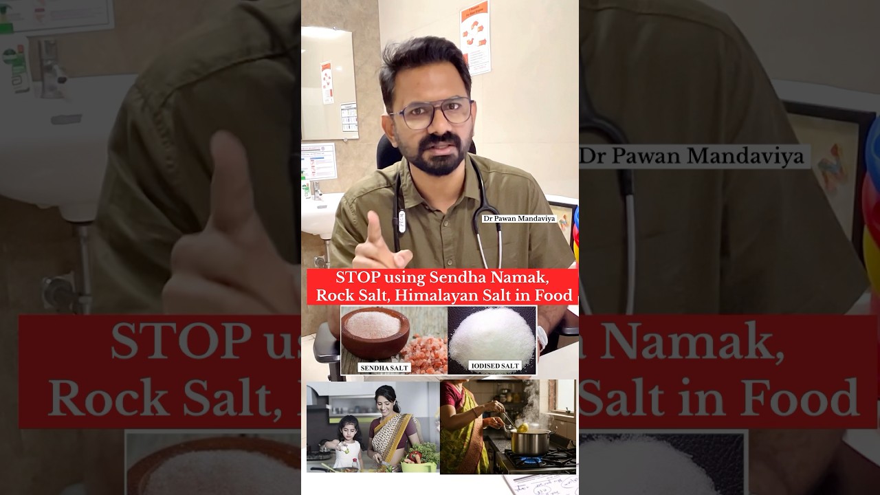 Sendha namak, Rock salt, Himalayan salt, pink salt, Common salt, Iodised salt, which is best to use?