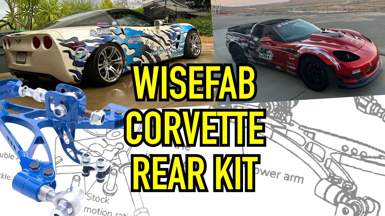 Wisefab Corvette C5 C6 Rear Kit Unboxed Explained