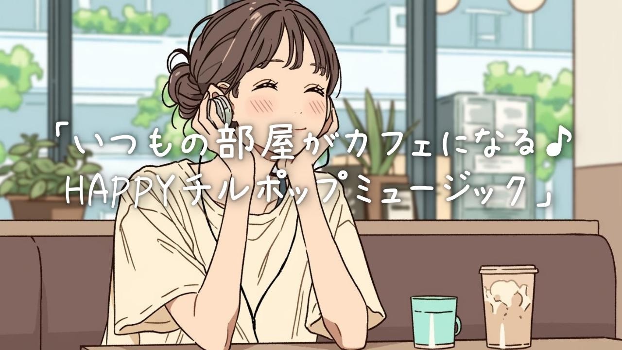 ✨【洋楽】いつもの部屋がカフェになる♪HAPPYチルポップplaylist✨/Happy pop/Morning/Studying/Chill BGM/Positive Music/作業用BGM