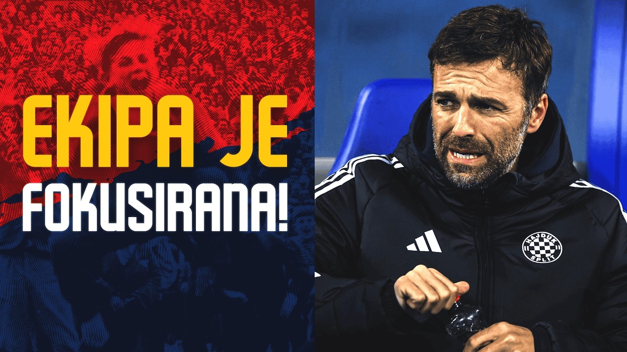 EKIPA JE FOKUSIRANA! | Trener García uoči Osijeka