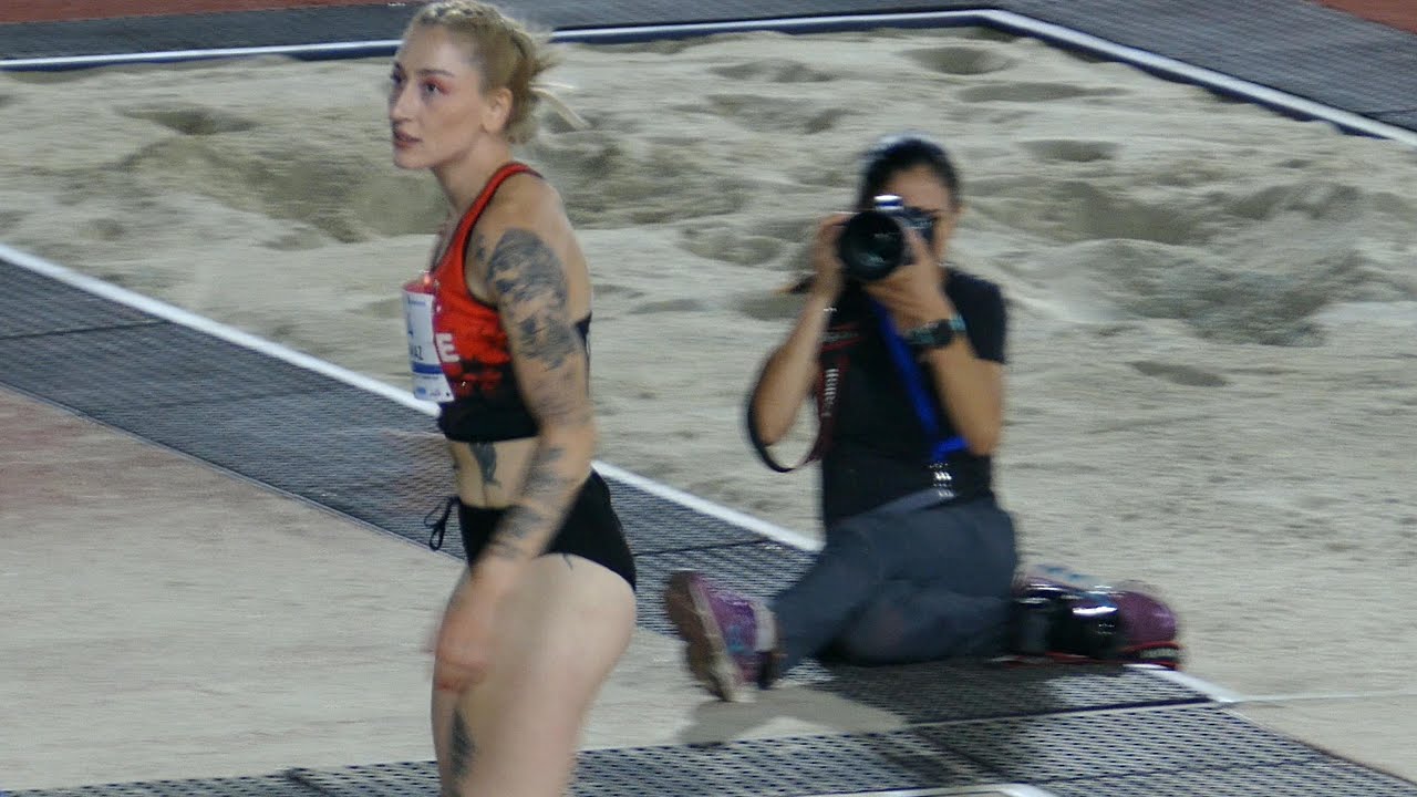 Tugba Danismaz (TUR) 14.07 Triple Jump Women 2nd Place Balkan Championships Craiova 2022