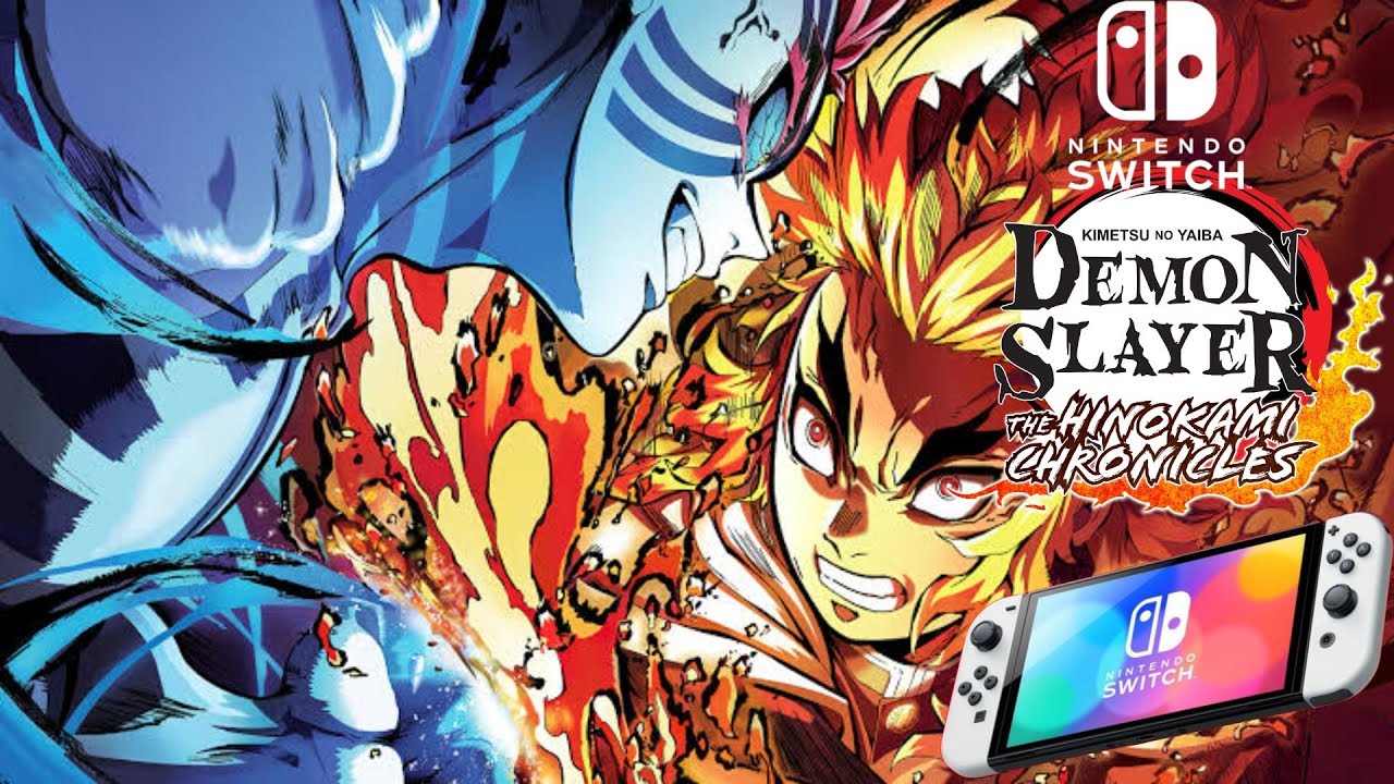 Rengoku vs Akaza final battle Demon slayer - the hinokami chronicles handheld gameplay SWITCH OLED