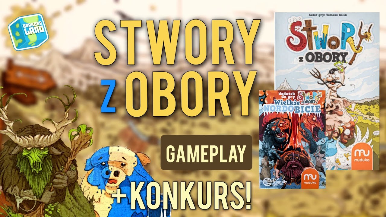 Stwory z Obory - zasady, rozgrywka i słowo na 'k'