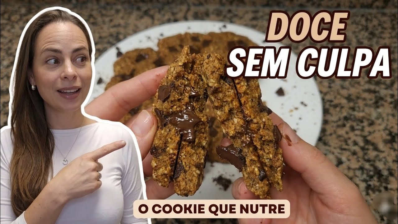 O COOKIE QUE NÃO SABOTA O TEU EMAGRECIMENTO 🍪