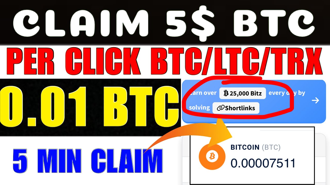 5$ BTC FREE | HIGH PAYING FAUCET + 5 min CLAIM | BITCOIN FAUCET INSTANT PAYOUT
