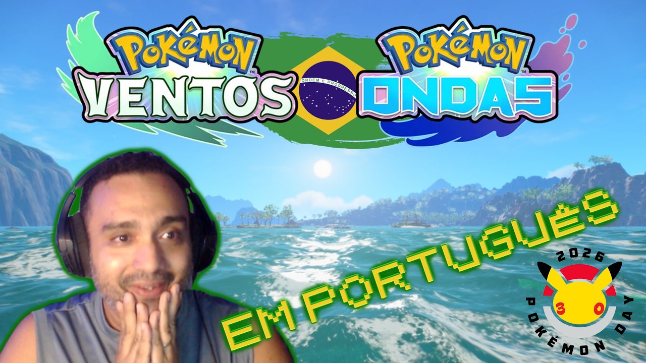 ​30 ANOS DE ESPERA: A 10ª GERAÇÃO DE POKÉMON TERÁ PT-BR! 🇧🇷
