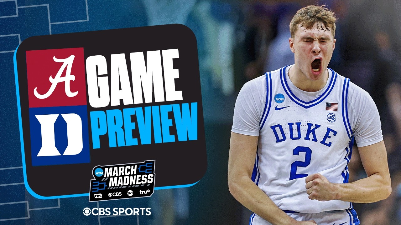 Elite Eight Game Preview: No. 2 Alabama vs No. 1 Duke | 2025 March Madness